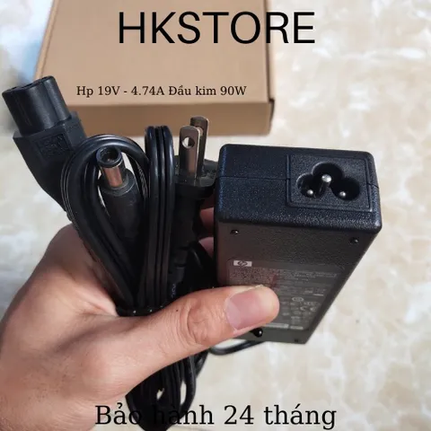 🔝 Sạc Laptop Hp 19V-4.74A 90W Đầu Kim Hp Dv4 Dv5 Dv6 2510p 2710p 6510 6530 6710 6910 8460 8560p 8570p 8470 8510 8710 Cq