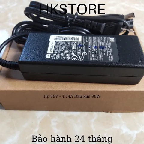 🔝 Sạc Laptop Hp 19V-4.74A 90W Đầu Kim Hp Dv4 Dv5 Dv6 2510p 2710p 6510 6530 6710 6910 8460 8560p 8570p 8470 8510 8710 Cq