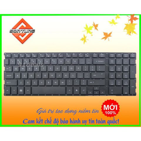 Bàn Phím Laptop HP ProBook 4510s 4515s 4710s US - Chất lượng cao, bảo hành 09 tháng, đổi mới, độ nhạy tốt, dễ thay thế.