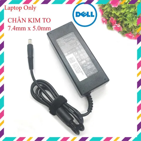 🔝 Sạc Laptop Dell chân kim to/chân kim nhỏ Chính hãng (Zin) 19.5v-4.62a-90w/ 19.5v-3.34a-65w adapter dell