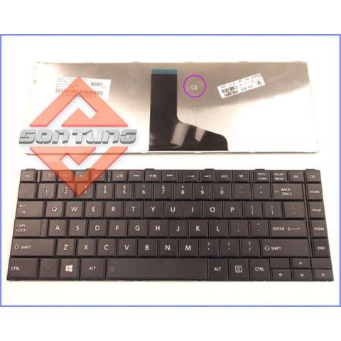 Bàn Phím Laptop Toshiba C845 C840 L835 L840 L840D L845 L845D C700 C800 - Thay Thế Chất Lượng Cao, Bảo Hành 9 Tháng