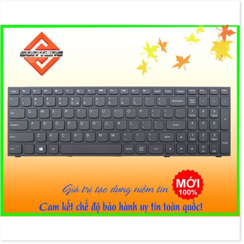 Bàn phím laptop Lenovo IdeaPad 300-15 300-15IBR - Chất lượng cao, Độ nhạy tốt, Bảo hành 09 tháng, Thay thế dễ dàng