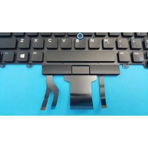Bàn Phím Laptop Dell Latitude E7450 E5450 E5470 E549 E7450 E7470 E7480 E7490 loại có nút chuột trái phải và nền LED PHỤ