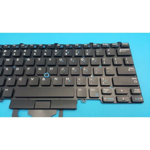 Bàn Phím Laptop Dell Latitude E7450 E5450 E5470 E549 E7450 E7470 E7480 E7490 loại có nút chuột trái phải và nền LED PHỤ