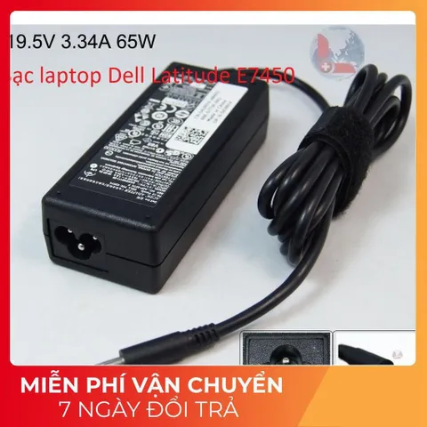 [Sạc zin] Sạc laptop Dell Latitude E7450 có đèn báo PHỤ KIỆN LAPTOP