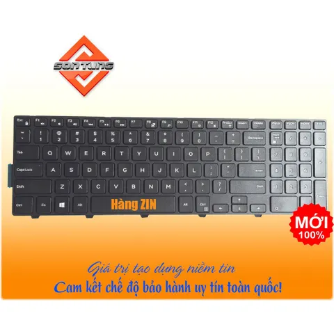 Bàn phím laptop Dell Inspiron 3565 3567 3568 3573 3576 5542 hàng mới - bảo hành đổi mới uy tín PHỤ KIỆN LAPTOP