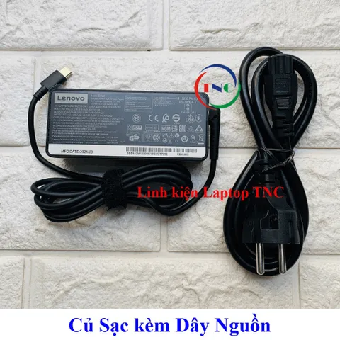 Sạc Laptop Lenovo TYPE C 20V - 3.25A 65W (Chân USB-C) - hàng mới PHỤ KIỆN LAPTOP