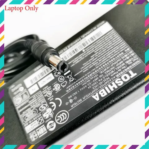 🔝 Sạc Laptop Toshiba 15V - 5A - 75W loại tốt chân 6.3mm x 3.0mm