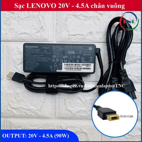Sạc Laptop Lenovo USB 20V-4.5A - Thay thế cho Yoga Z40 Z50 Z50-70, Bảo hành 12 tháng, hàng mới chất lượng cao