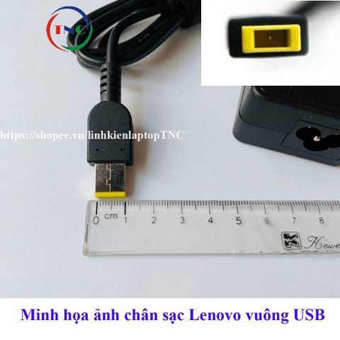 Sạc Laptop Lenovo USB 20V-4.5A - Thay thế cho Yoga Z40 Z50 Z50-70, Bảo hành 12 tháng, hàng mới chất lượng cao
