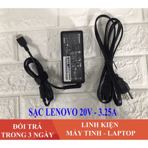 🔝 Sạc Laptop Lenovo 20V - 3.25A Chân USB dành cho G40-30 G40-70 Z40 Z50 E41-80 G40 G40-45 G40-80