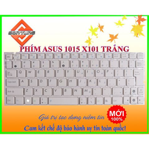 Bàn Phím Laptop Asus Eee PC 1015CX 1015PX 1015PN 1011CX 1015T US Layout - Thay Thế Chất Lượng Cao, Bảo Hành 09 Tháng