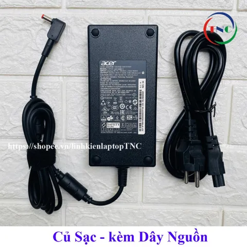 SẠC Laptop ACER 19.5V-9.23A (180W) chân to 5.5*1.7mm thay cho Acer Predator 15 G9-591, G9-592, 17 G5-793, G9-791, G9-792