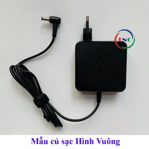 [Chân To] SẠC LAPTOP ASUS 19V 2.37A 45W / 3.42A 65W VUÔNG ZIN kích thước chân thường to 5.5mm*2.5mm [Bảo hành 12 tháng]