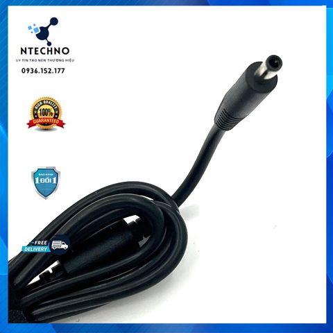 Sạc Zin Laptop Dell 19.5V 3.34A 65W chân kim nhỏ 4.5*3.0mm dùng cho inspiron 13 14 15 3000 5000 7000 3451 3458 5558 5