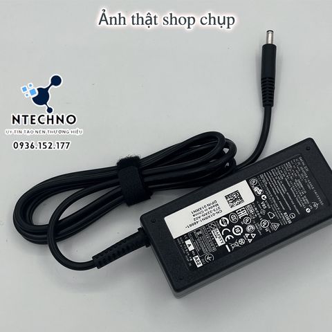 Sạc Zin Laptop Dell 19.5V 3.34A 65W chân kim nhỏ 4.5*3.0mm dùng cho inspiron 13 14 15 3000 5000 7000 3451 3458 5558 5