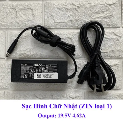 🔝 Sạc Laptop Dell Oval 19.5V 3.34A 65W chân tròn TO 7.4*5.0mm Dell Latitude E7250 E7450 E5250 3340 E5450 E5470 E5490