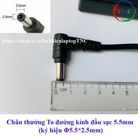 Sạc Laptop Lenovo 19V-3.42A - Adapter Thay Thế Chính Hãng cho G460, G470, G480, G450 - Kèm Dây Nguồn, Bảo Hành 12 Tháng