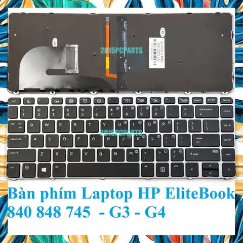 Bàn phím Laptop HP EliteBook 840 848 745  - G3 - G4 PHỤ KIỆN LAPTOP