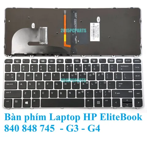 Bàn phím Laptop HP EliteBook 840 848 745  - G3 - G4 PHỤ KIỆN LAPTOP