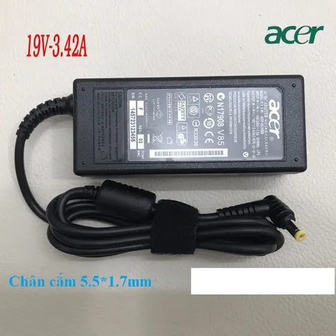 [Sạc zin] Sạc laptop Acer 19V - 2.37A - 45W chân thường 5.5 * 1.7 mmm PHỤ KIỆN LAPTOP
