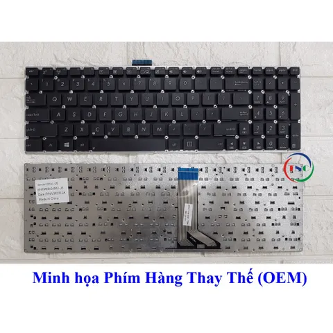 Phím Laptop Asus F555 X555 K555 TP550 X554 X554L X554LA X555L X555LN X555LA X555LB X555LJ X555LD X555LP - nhập khẩu PHỤ