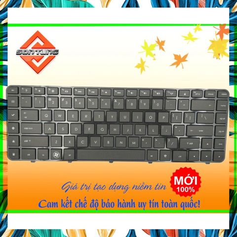 Bàn Phím Laptop HP DV6-3000 DV6-3037NR DV6-3052NR DV6-3025DX DV6-3055DX DV6-3019WM - Thay Thế Chuẩn US, Bảo Hành 09 Tháng