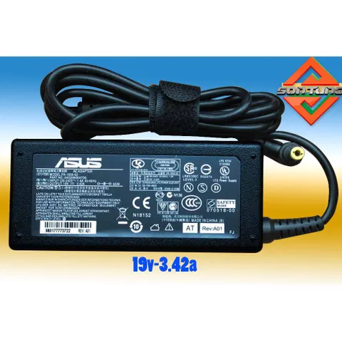 🔝 Sạc laptop asus 19v-3.42a 19v-4.74a hình chữ nhật - Tặng kèm dây nguồn sạc