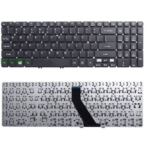 Bàn Phím Laptop Acer Aspire V5-531 V5-551 V5-571 V5-571PG V5-573G M3-581 - Thay Thế Chất Lượng, Đổi Mới 09 Tháng, US Layout