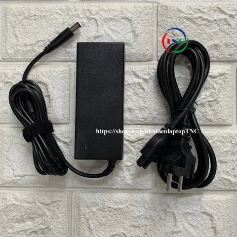 [Sạc ZIN] Sạc Laptop Dell 19.5V 4.62A Chân tròn TO đường kính đầu sạc 7.4mm (ký hiệu Φ7.4 *5.0mm) - có kim nhỏ ở giữa PH