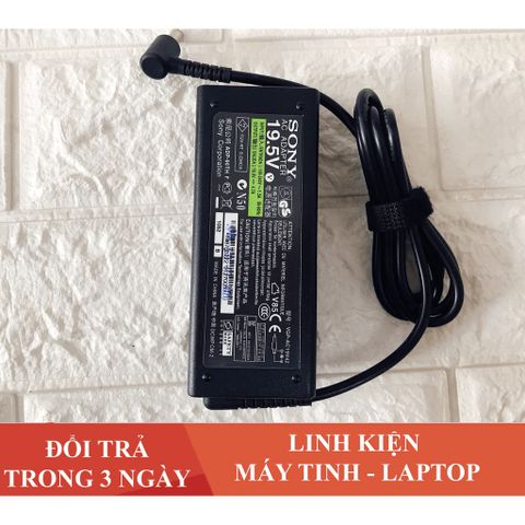 Sạc Laptop Sony 19.5V 4.7A - Adapter Chất Lượng, Bảo Hành 12 Tháng, Phụ Kiện Chính Hãng Cho Laptop Sony