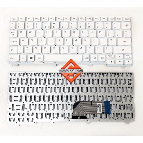 Bàn Phím Laptop Lenovo Ideapad 100S-11 Màu Trắng - Phụ Kiện Chính Hãng, Độ Nhạy Cao, Bảo Hành 9 Tháng