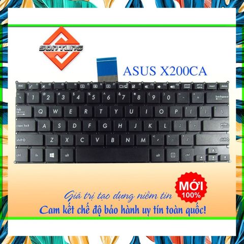 Bàn Phím Laptop Asus X200CA Thay Thế - US Layout, Chất Lượng Cao, Không Liệt Phím, Bảo Hành 09 Tháng