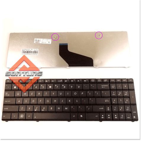 Bàn Phím Laptop ASUS X53 X53Z X53U K53 K53U K53S A53SV Cáp Thẳng - Hàng Nhập Khẩu Chất Lượng Cao, Bảo Hành 09 Tháng
