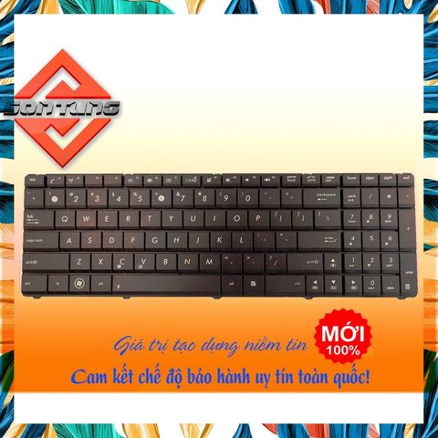 Bàn Phím Laptop ASUS X53, X53Z, K53, A53SV - Cáp Thẳng Nhập Khẩu, Độ Nhạy Cao, Bảo Hành 9 Tháng, Phụ Kiện Chất Lượng Cao