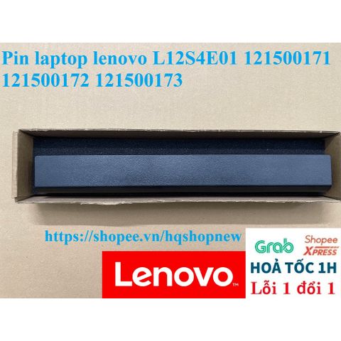 Pin Laptop Lenovo 4 Cell L12S4E01 121500171 121500172 121500173 - Hàng Mới Chính Hãng Bảo Hành Đổi Mới 100%