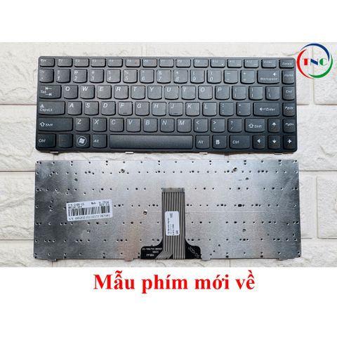 Phím Laptop Lenovo G480 G400 G480A G485 G485A G405 - Linh Kiện Thay Thế, Nguyên Bản, Bảo Hành 9 Tháng, Màu Đen Tiếng Anh (US)