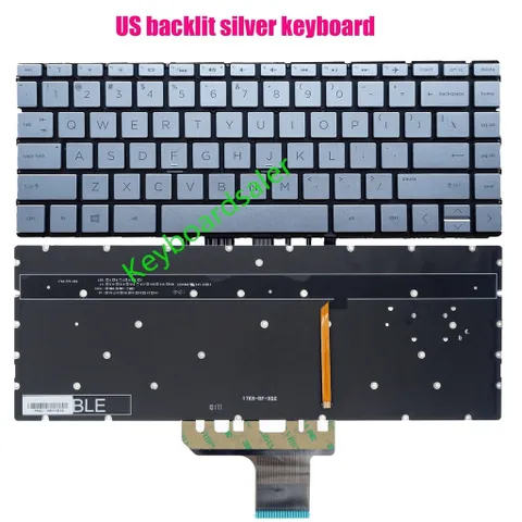 Bàn phím Laptop HP  Envy 13-AN 13-AG 13-AH 13-AQ 13-AR 13AN 13AH 13AG 13AQ 13AR - Có nền LED - Hàng mới PHỤ KIỆN LAPTOP