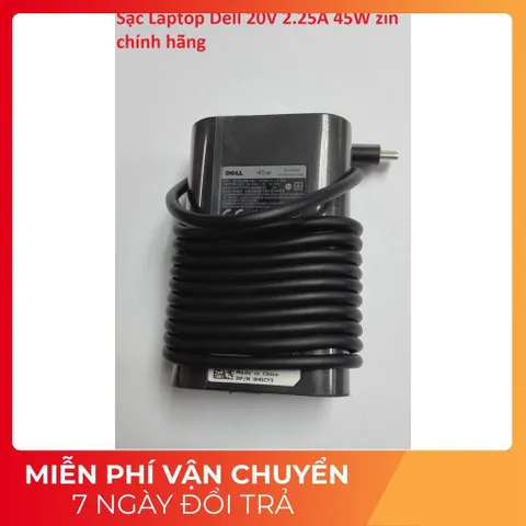 [Sạc zin] Sạc Laptop Dell 20V - 2.25A - 45W Chân C Type C USB C PHỤ KIỆN LAPTOP