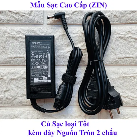 [Chân To] Sạc Laptop Asus X44h , K43e , K42 , K53e , X401A kích thước chân sạc thường to 5.5mm*2.5mm PHỤ KIỆN LAPTOP