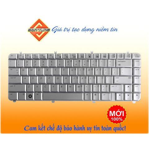 Bàn phím Laptop HP Pavilion DV5T-1200SE Màu Bạc - Chất Lượng Cao, US Layout, Bảo Hành Đổi Mới 9 Tháng, Phụ Kiện Thay Thế Chính Hãng