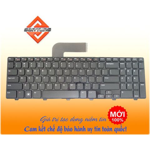 Bàn Phím Laptop Dell Inspiron N5110 M5110 - Phím US Chính Hãng, Độ Nhạy Cao, Bảo Hành 09 Tháng, Phù Hợp Thay Thế