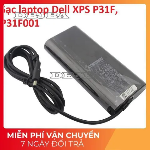 [Sạc zin] Sạc laptop Dell XPS P31F, P31F001 19.5V - 6.67A - 130W Chân kim nhỏ 4.5 x 3.0 mm PHỤ KIỆN LAPTOP