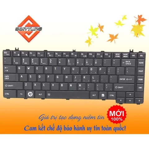 BÀN PHÍM LAPTOP TOSHIBA L640 L645 C600 C640 L745 B40-A L740 NHẬP KHẨU PHỤ KIỆN LAPTOP