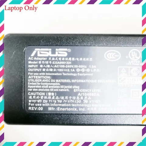 🔝 Sạc Laptop Asus 19V-2.1A-40W Eee PC 1015 N455 1201HA EXA0901XH chân nhỏ 2.5mm x 0.7mm