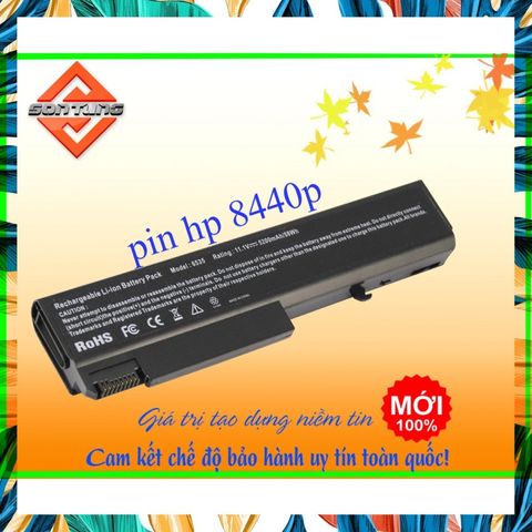 Pin Laptop HP EliteBook 8440p/8440w/6530B - Pin Lion 6cells 5200mAh - Phụ Kiện Chất Lượng Mới 100%