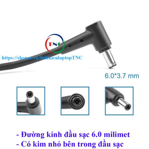 Sạc Laptop Asus 230W 19.5V - 11.8A Chân Kim To 6.0mm cho GL502, GL503, TUF, ROG, Zephyrus G15 - Phụ Kiện Chất Lượng cao