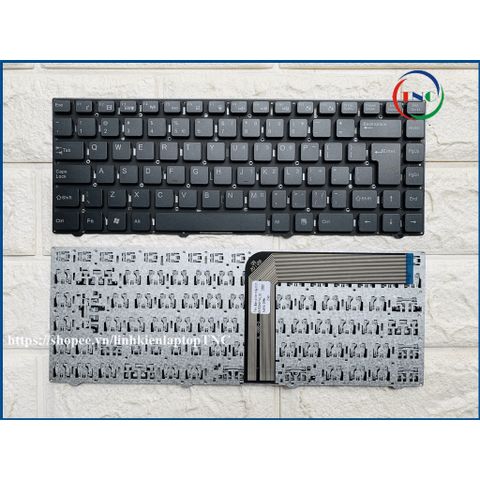 Bàn Phím Laptop Acer Aspire One Z1401 Z1402 - Phím Thay Thế Tiếng Anh Màu Đen, Bảo Hành 9 Tháng, Đổi Mới Trong Thời Gian Bảo Hành