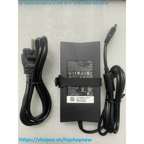 [Sạc zin] Sạc Laptop Dell Gaming G3 3590 19.5V - 6.7A - 130W Chân kim to PHỤ KIỆN LAPTOP