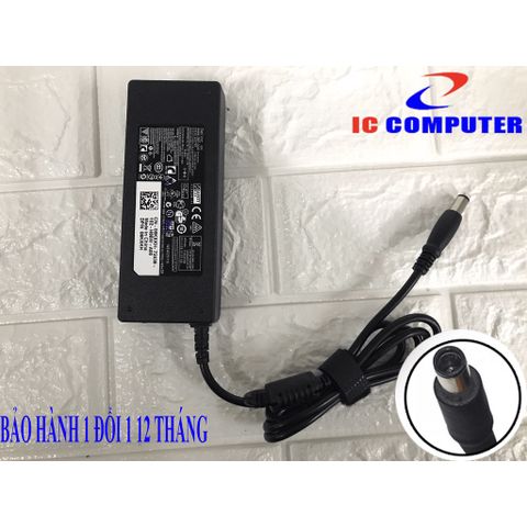 Sạc Laptop Dell 19.5V 4.62A (90w) Chân Kim To E6420 E6520 3442 3443 3543 + Tặng Dây Nguồn